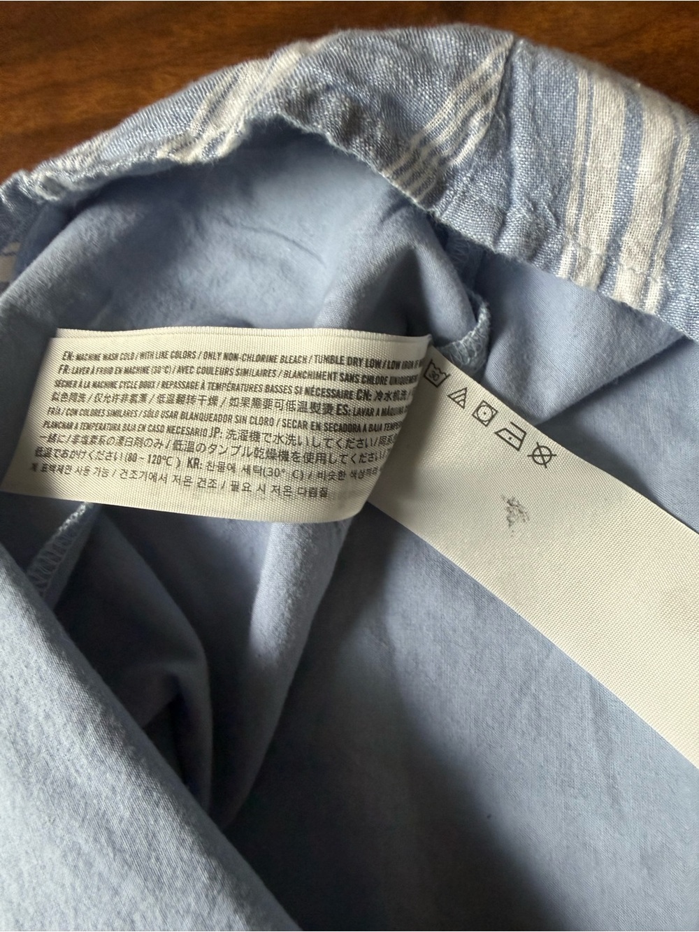 Abercrombie & Fitch Blue Stripe Button Down Mini Dress / Size XS / EUC! 🩵 - Picture 7 of 8